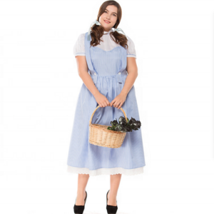 Spot cotton Halloween stage performance costumes Fat man costume maid costume drama plus size women's clothing