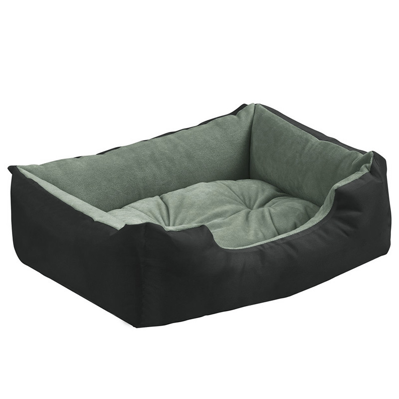 Wholesale Rectangle Fashion Extra Large Low Bumper Home Dog Mat Modern Basket Bed