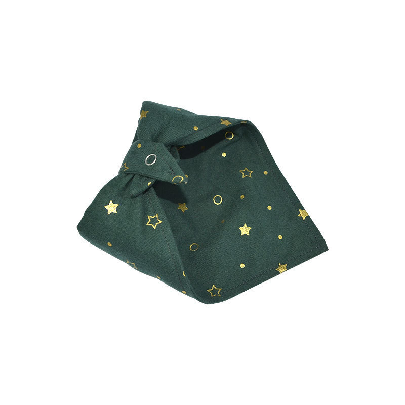 Christmas Gift Small Order Reversible Triangle Tie On Dog Bandana