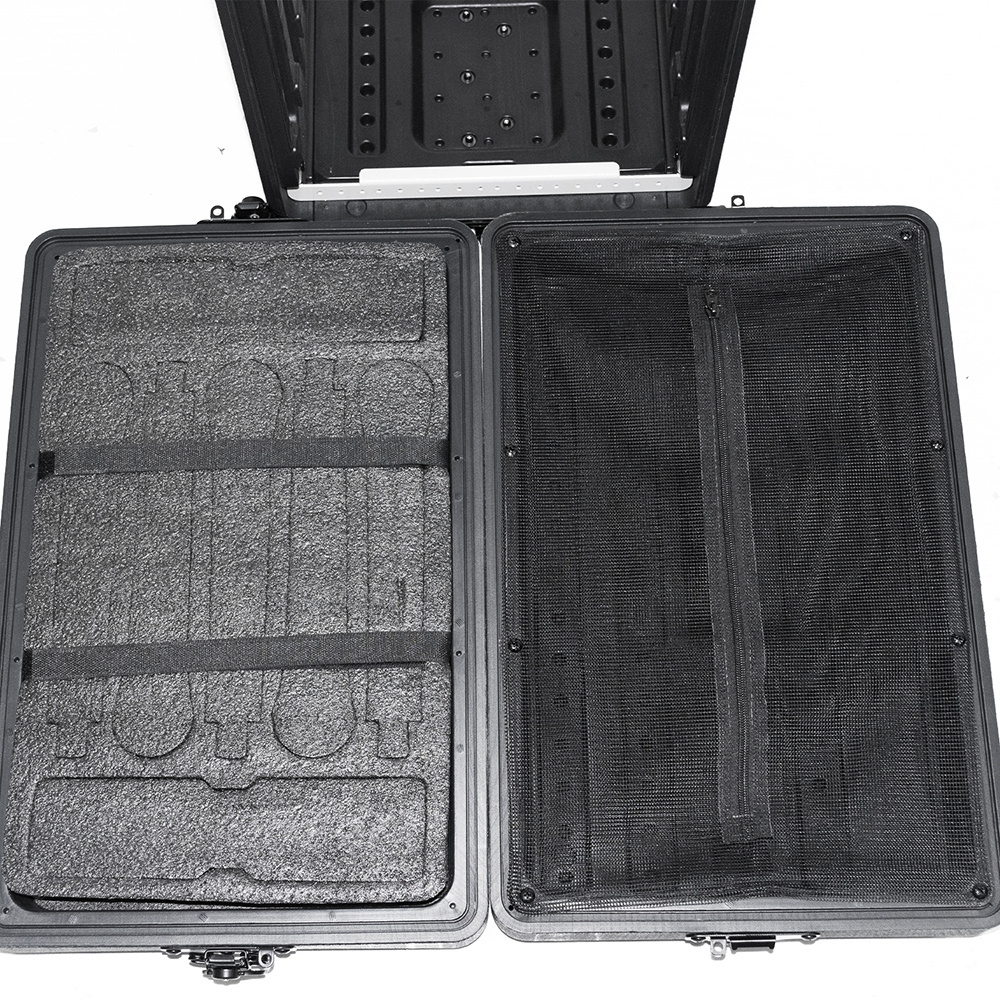 HDPE  material 2U 3U 4U 6U used flight cases  for microphone