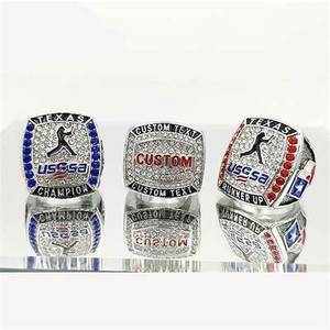 custom usssa youth baseball softball championship rings for men tournament sports jewelry