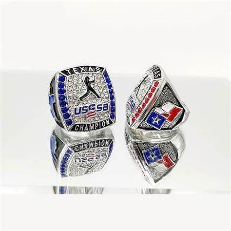 custom usssa youth baseball softball championship rings for men tournament sports jewelry