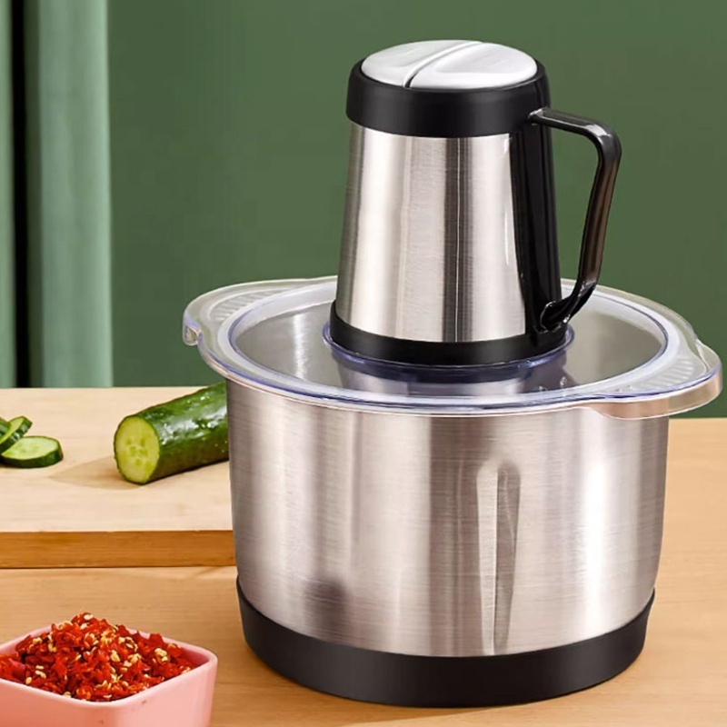 Durable vegetable chopper onion chopper stainless steel 4 blade stainless steel electric meat grinders