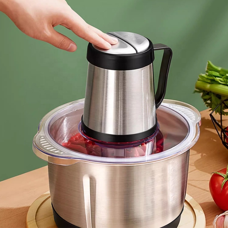 Durable vegetable chopper onion chopper stainless steel 4 blade stainless steel electric meat grinders