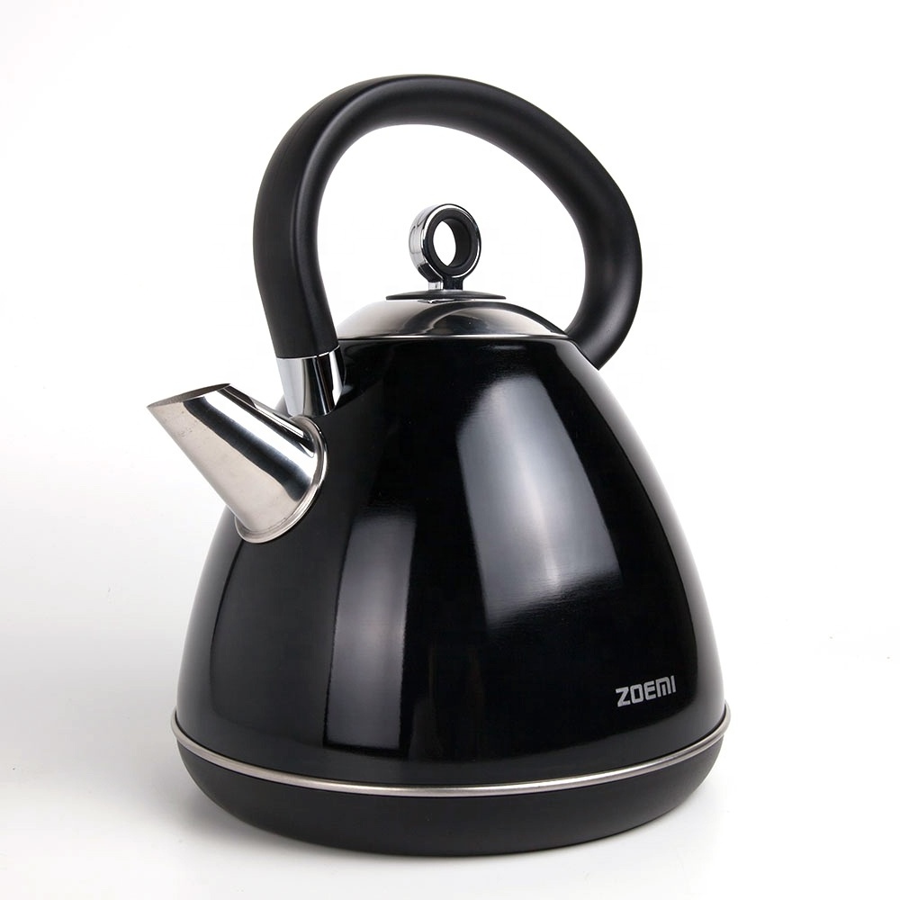 wholesale hotel electric kettle ceramic electric kettle tray set kitchen electric appliances 1.7L boiling kettle