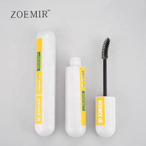 White yellow mascara with lash growth serum round large eye brow mascara gel your own brand custom