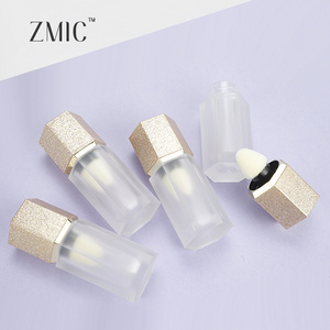 Unique empty lip gloss tubes free sample vegan bulk lipgloss container liquid lipstick packaging lip oil bottle