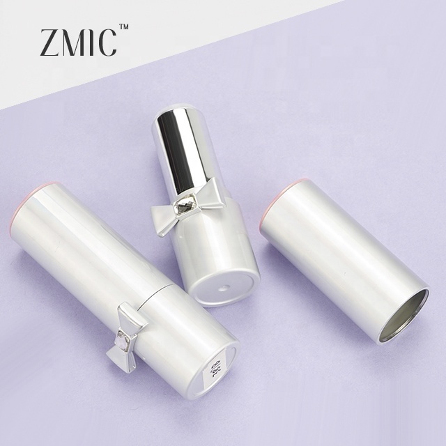 Cute bow knock lipstick tubes high quality kid lipstick empty jar lipstick tubes