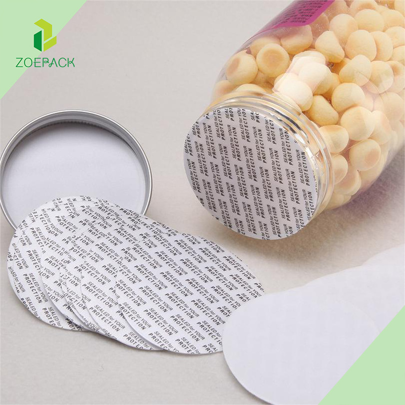 PE Plastic Pressure Sensitive Sealing Gasket Self Adhesive Foam Induction Seal Liners for Bottle Jar