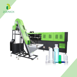 Best High Speed 6 Cavities Fully Automatic Plastic PET 250ml Bottle Making Blow Molding Machine