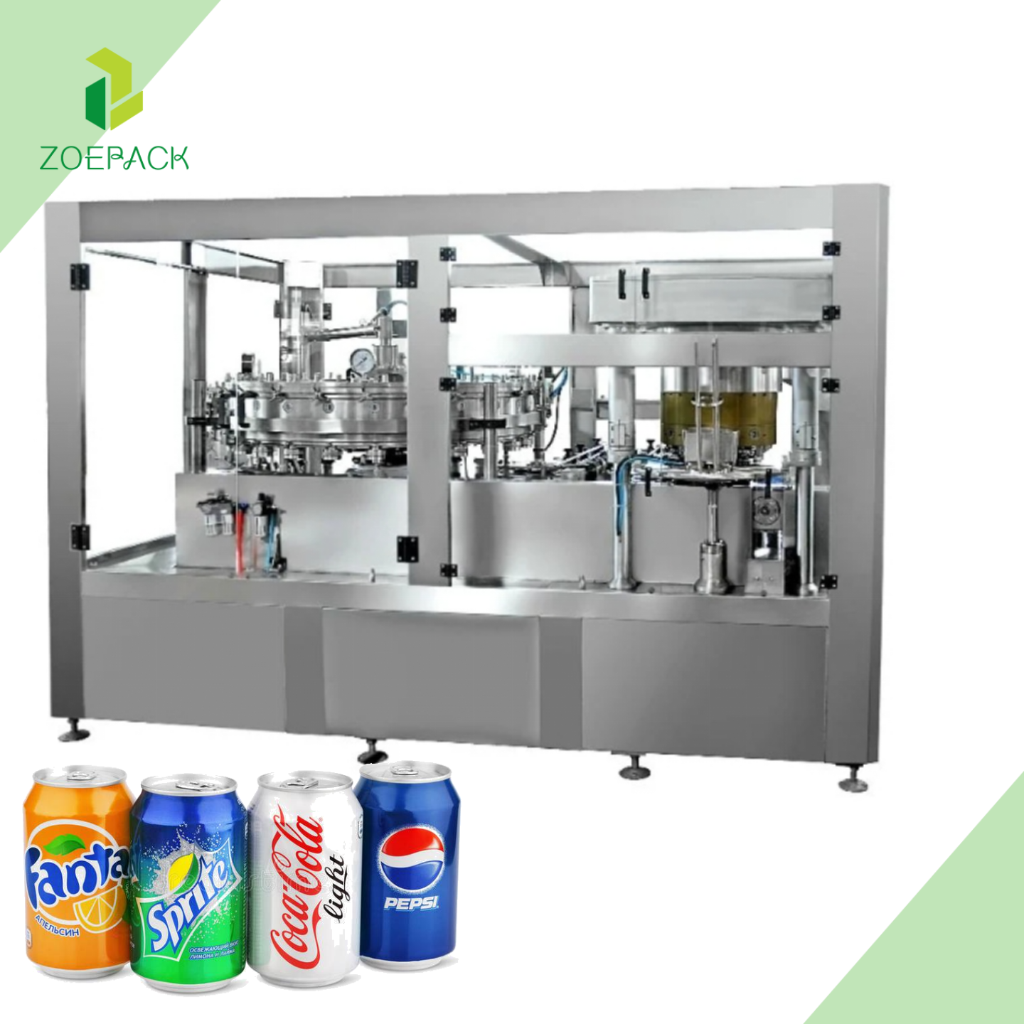 Automatic Can Filling Machine 350ml 500ml Red Bull Energy Soda Bottle Drink Can Filling Sealing Production Machine