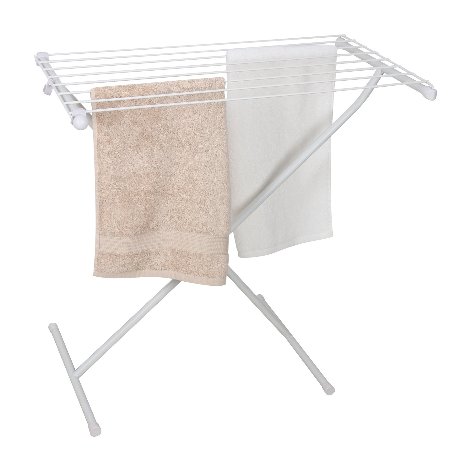 Flat Storage Drying Clothes Drying Rack , Metal Cloth Hanger In Bathroom ,Clothes Dryer Rack on the Bathtub light weight