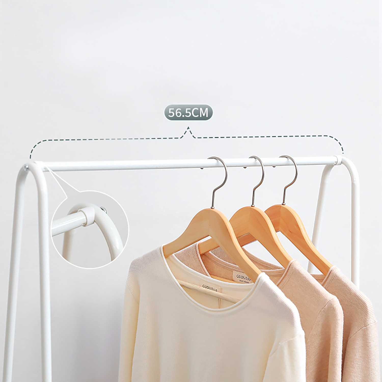 Wholesale Entryway Furniture  Cloth Rack Office Coat Rack with Storage rack Single rod Coat hanger