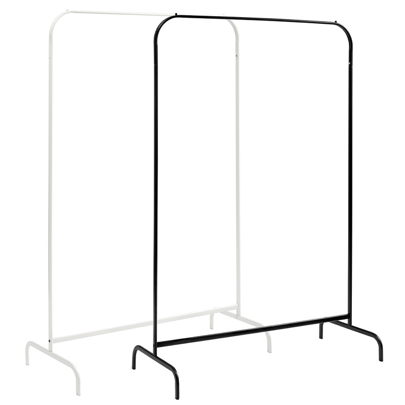 Simple Furniture Metal Clothes Organizer Bedroom Standing Garment Rack For Hanging Clothes