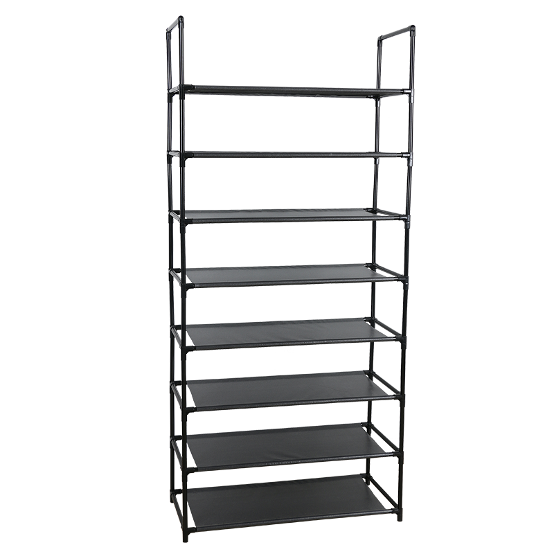 Hot Selling Cheap Price Utility Shoe Rack Easy Assembly and Space Saving 8 Tier shoe stand rack