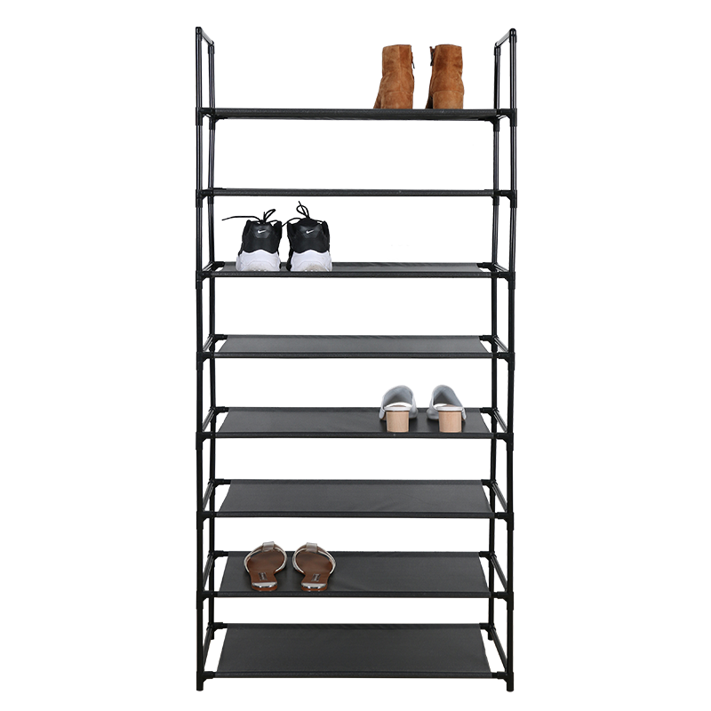 Hot Selling Cheap Price Utility Shoe Rack Easy Assembly and Space Saving 8 Tier shoe stand rack