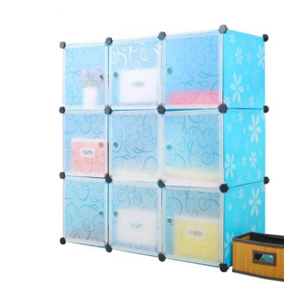 Multipurpose 9 Cubes for home storage DIY Plastic Cube Storage Organizer Closet