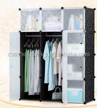 Wholesale Large Cube Storage 12-Cube Organizer Shelves Clothes Dresser Closet Organizer Cabinet