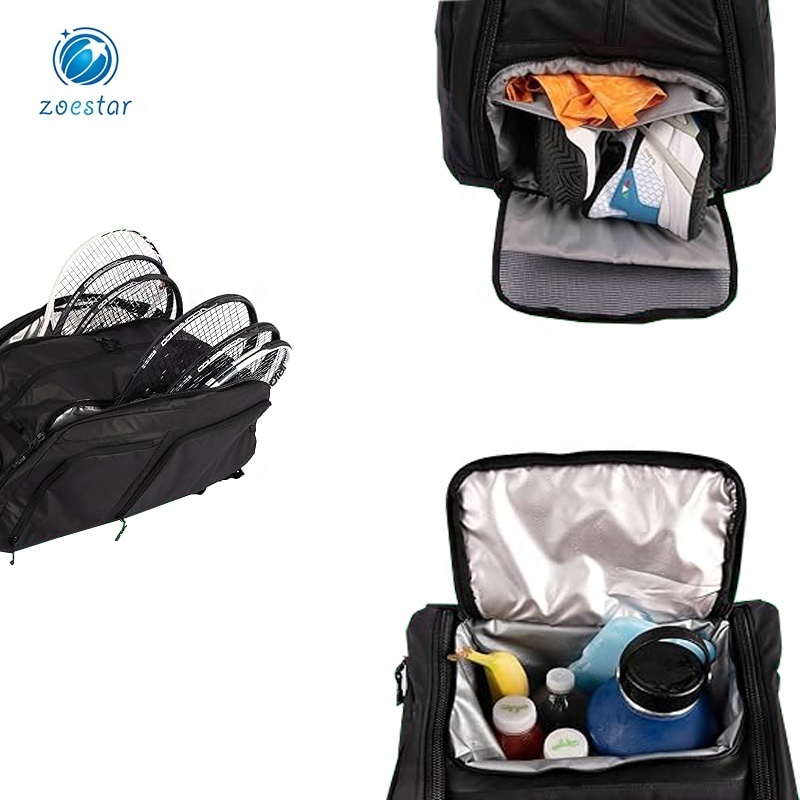 Hot Selling Revolutionary Tennis Racket Bag Sport Bag Ideal for Discerning Players and Tennis Accessories