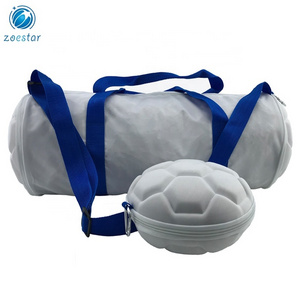 Foldable Football Soccer Shaped Travel Bag Fancy Soccer Ball Duffle Bag Sport Gear Bag Good for Promotion