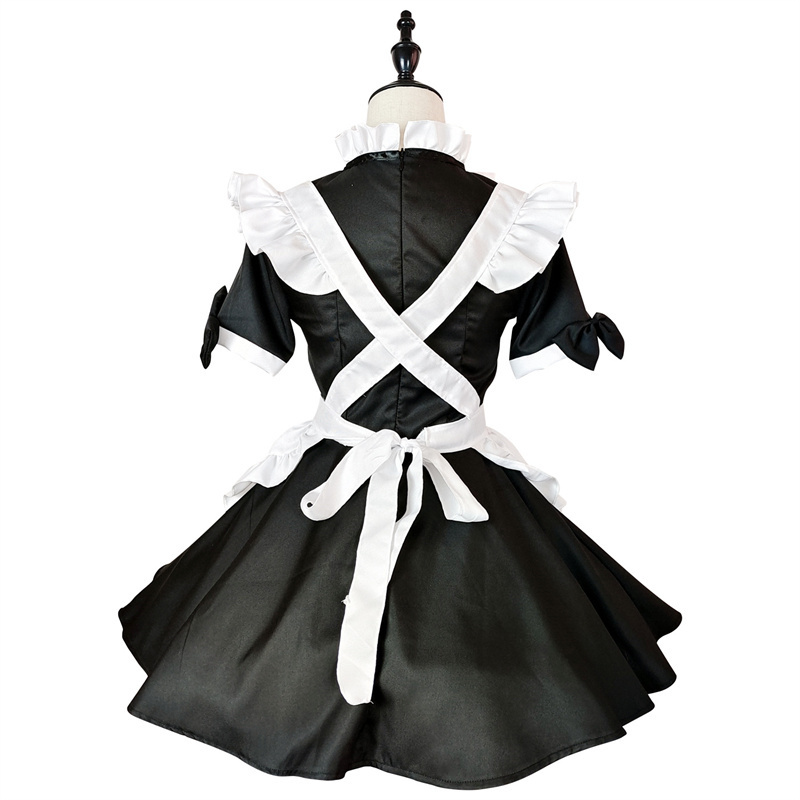 Maid Cosplay Sexy Costume Lolita Girl Maid Uniform Panda Anime Daily Dress Japanese Outfit Dress Clothes with Accessories