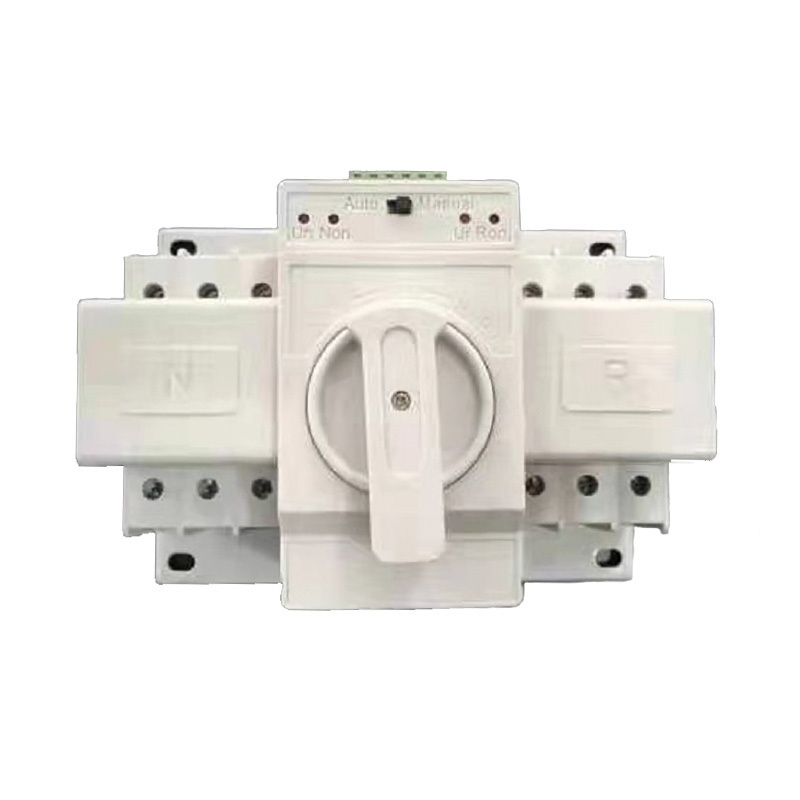 63A 3P 3 Phase Automatic Transfer Switch for Generator 63A PC Class Home Use Automatic Changeover Switch