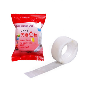 wholesale Balloon Glue 100 Dots Removable Balloon Accessories Glue Tape Roll Removable balloon glue dot