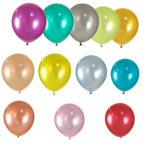 Wholesale solid color 12 inch birthday party decoration 2.8g pearlescent qualatex latex balloons