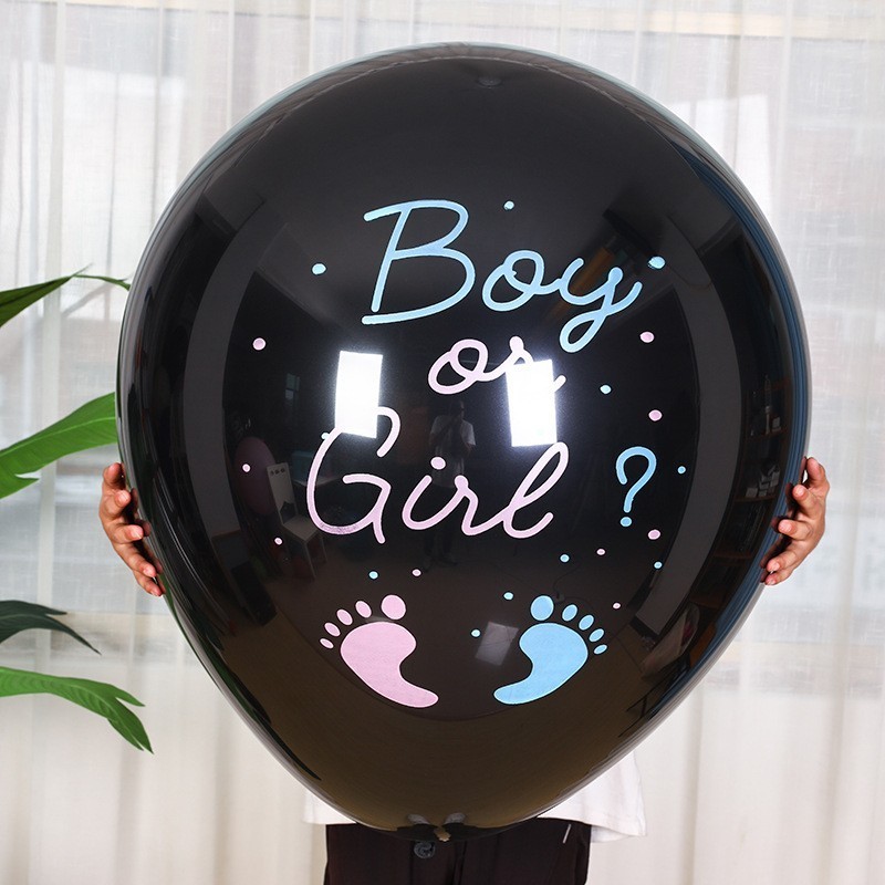 New Design Gender Reveal Blue Pink Gold Confetti Cannon For Baby Shower Party Supplies