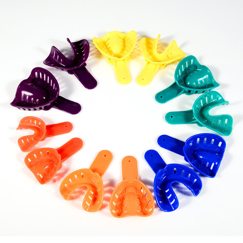 IM002C Zogear colorful plastic dental impression tray