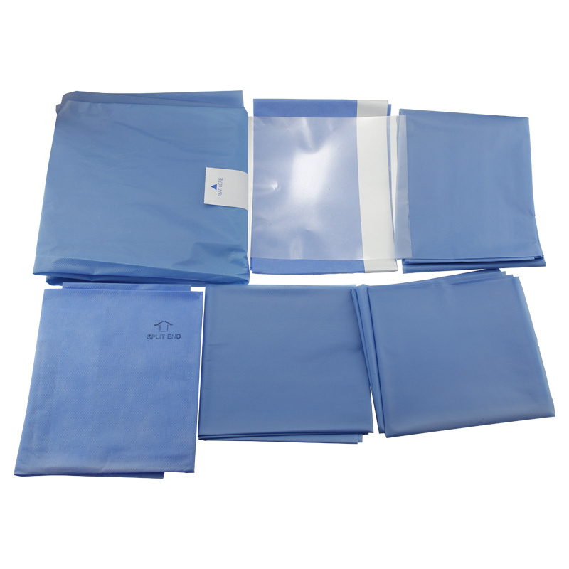 TA021-4C ZOGEAR  disposable medical Surgical dental drape pack/surgical dressing kit