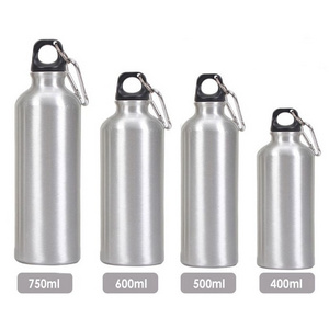 sport water bottle with custom logo stainless steel aluminium iron vacuum flask time marker  insulated cup straw sublimation