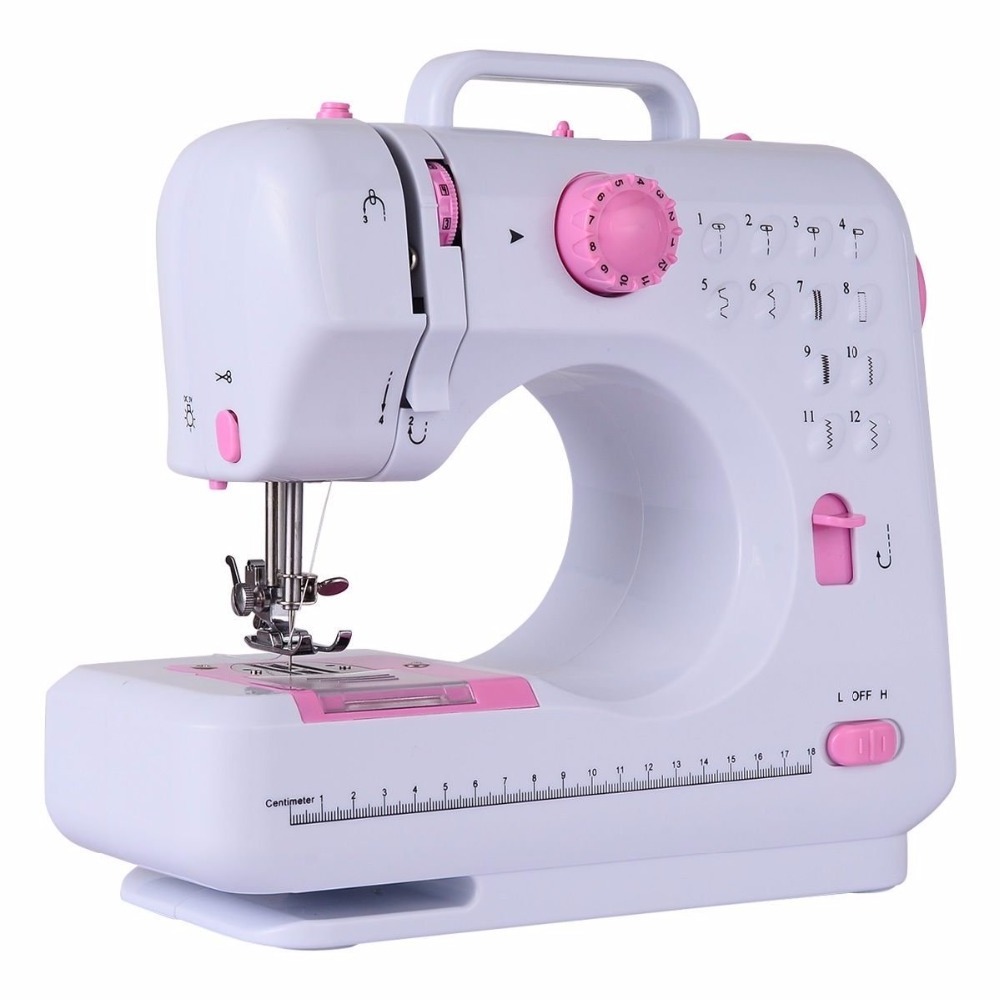 Zogift Costway Sewing Household Multifunction Double Thread And Speed Free-Arm Crafting Mending Machine