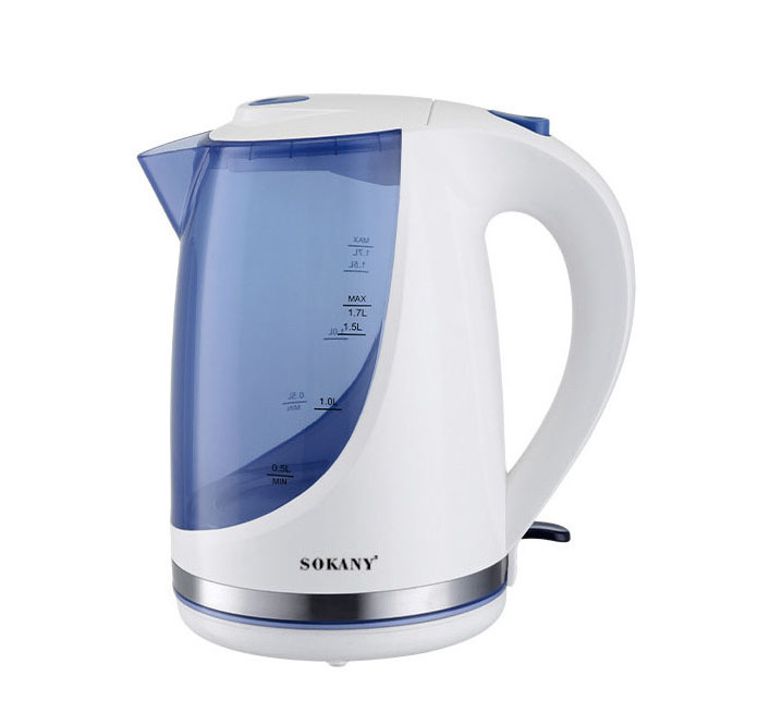 Zogifts Sokany Home Appliance Electric With Water Kettle Tea Pots Foldable Small 1L Stainless Steel Camping 110V Warmer Mini