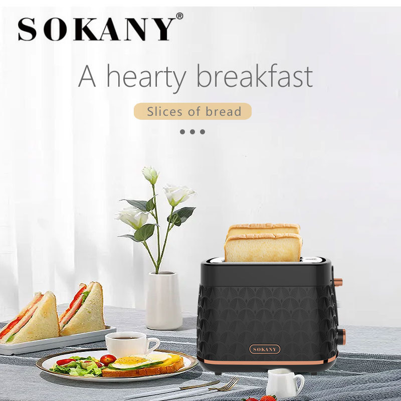 SOKANY electric toaster 2 Tablets bread Conveyor For Hotel & pizza ovens touch screen smart sandwich maker conveyor machine air