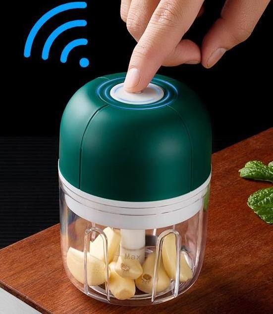 Zogifts 100Ml/250Ml Mini Garlic Masher Food Processor Usb Charging Smart Electric Vegetable Chopper