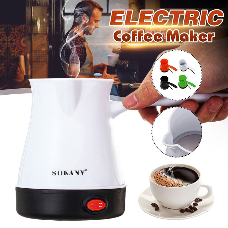 Zogifts SOKANY Hot Selling Turkish Electrical Espresso Coffee Pot Copper Stainless Steel Separate