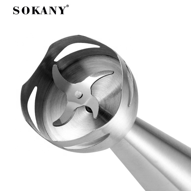 Zogifts Sokany 4 In 1 New Design Multifunction Stainless Steel Hand Blender