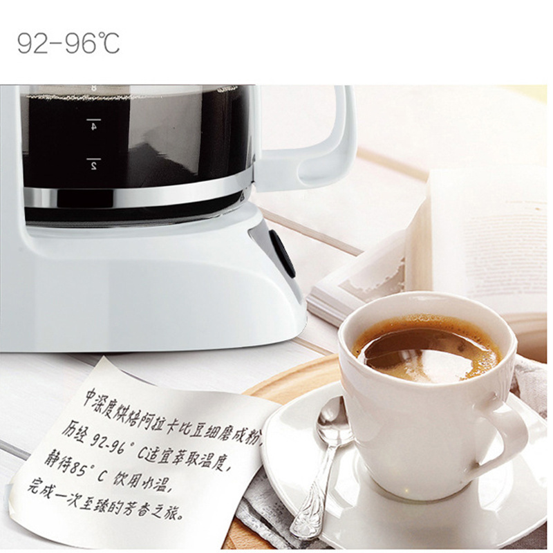 Zogifts Sokany 2024 Hot Sale Espresso Automatic Machine Electric Coffee Maker With Glass Pot