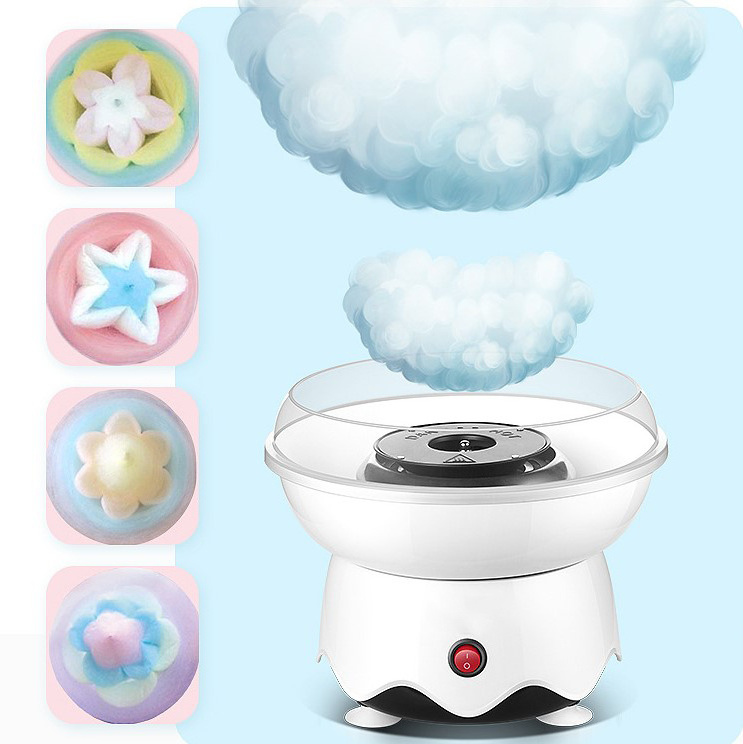 Zogifts Home Use Mini Cotton Candy Machine Automatic Floss Electric Marshmallow Full Sugar Commercial Vending Maker