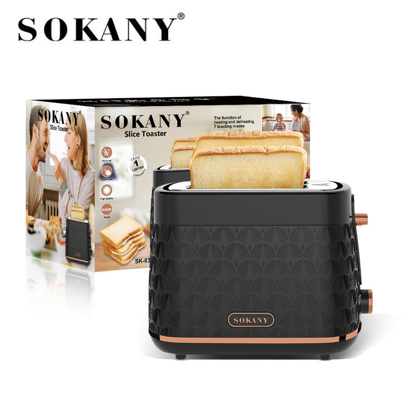 SOKANY electric toaster 2 Tablets bread Conveyor For Hotel & pizza ovens touch screen smart sandwich maker conveyor machine air