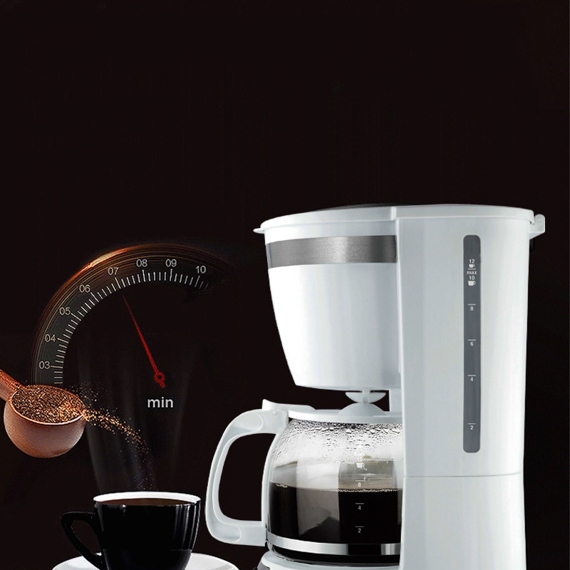 Zogifts Sokany 2024 Hot Sale Espresso Automatic Machine Electric Coffee Maker With Glass Pot