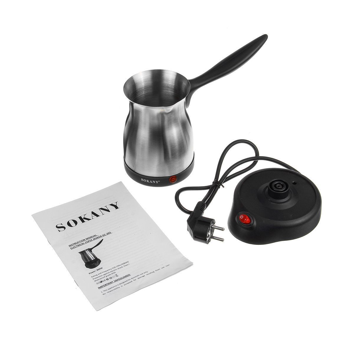 Zogifts Sokany Turkish Electric Coffee Maker