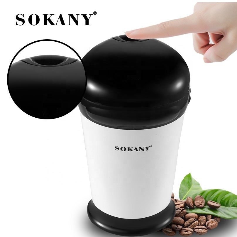 Zogifts Sokany 200W Grinder Electric Coffee Mill With Large Grinding Capacity For Beans, Spices, Herbs, Nuts, Grains