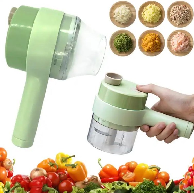 Zogifts Hot Choice Luxury Mini Multifunctional Manual Slicer Machine Cutter Electric Vegetable Chopper Hand Food Processor