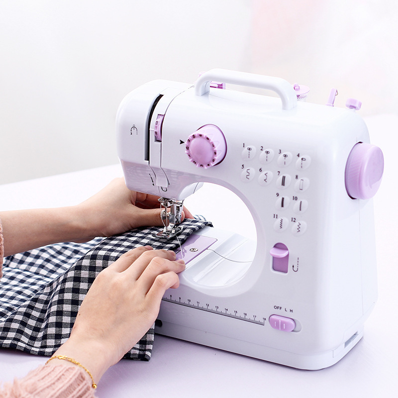 High Speed 1803 Household Desktop Multifunctional Mini Electric Sewing Machine Locking And Binding Clothing Domestic Automatic