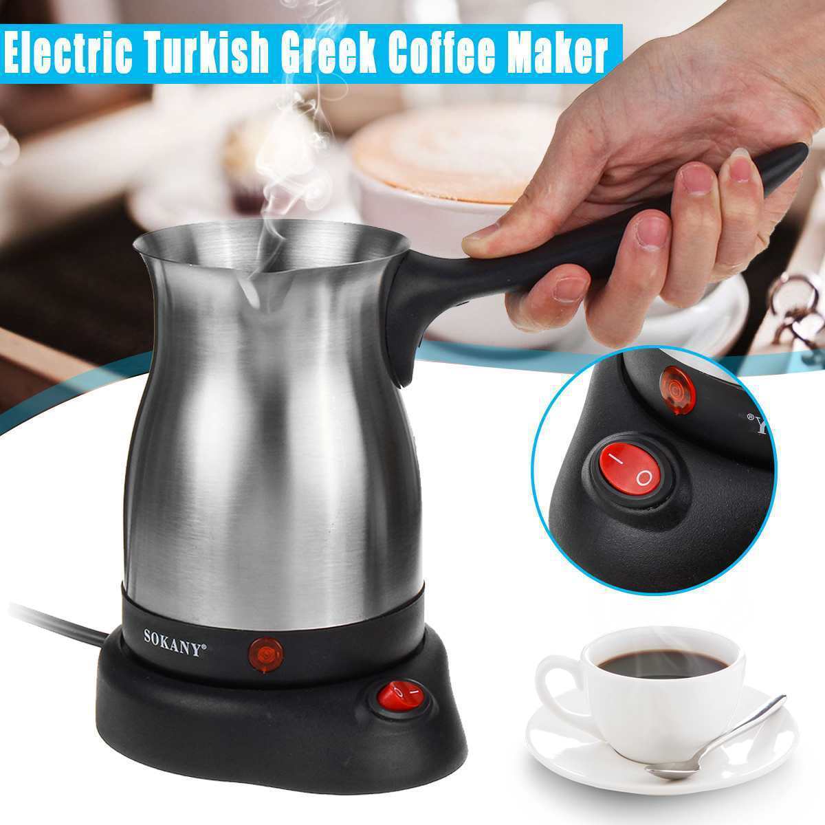 Zogifts Sokany Turkish Electric Coffee Maker