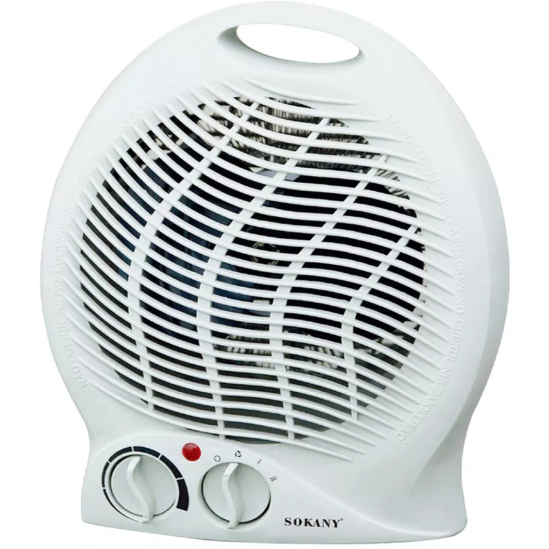 SOKANY 2000w High Power Portable Room Adjustable Thermostat Electric Small Fan Heater Mini Space Heaters For Indoor Use