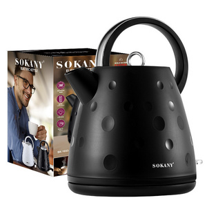 Sokany 1.8L Electric Water Kettle Household Fast Heated Keep Warm Tea Pot For Office Hotel Bells Stainless Steel Coffee Port