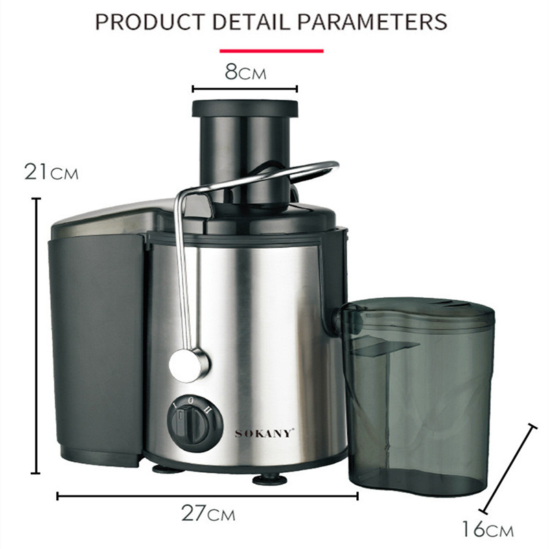 Zogifts SOKANY Household Multifunctional Food Processor Fruit Juice Blender Mixer Grinder With Juicer